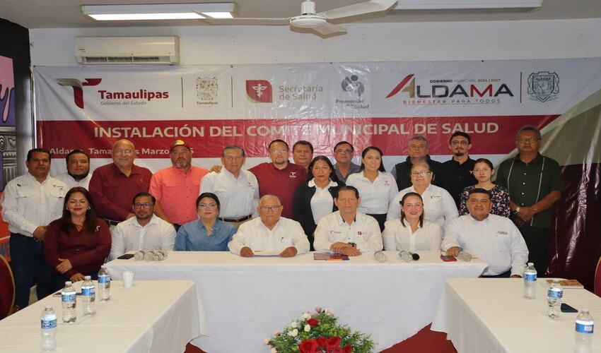 Instalación del Consejo del Comité Municipal de Salud