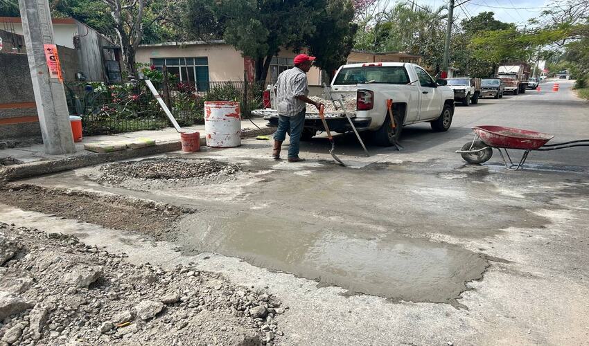 Campaña de bacheo permanente