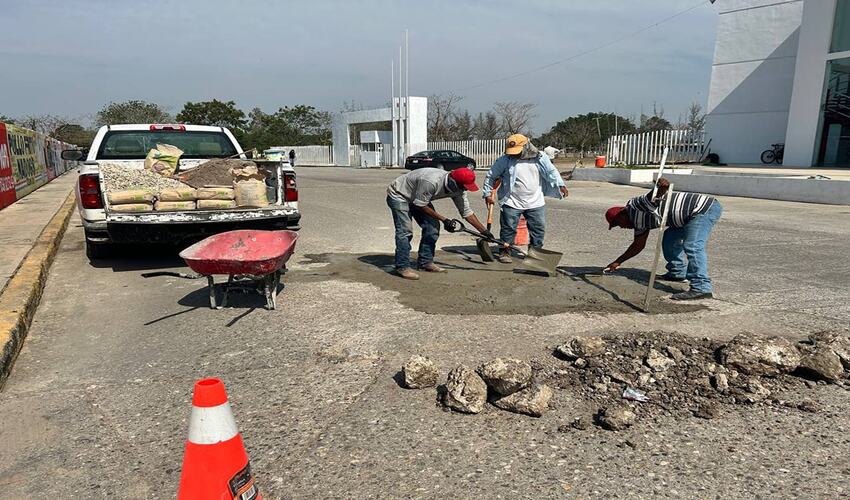 Avance en Infraestructura: Bacheo con Concreto Hidráulico