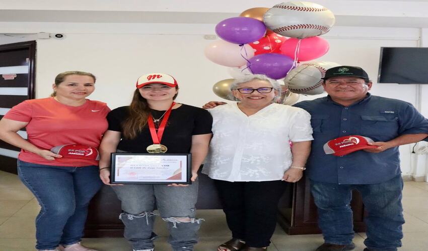 Reconocimiento a una bicampeona