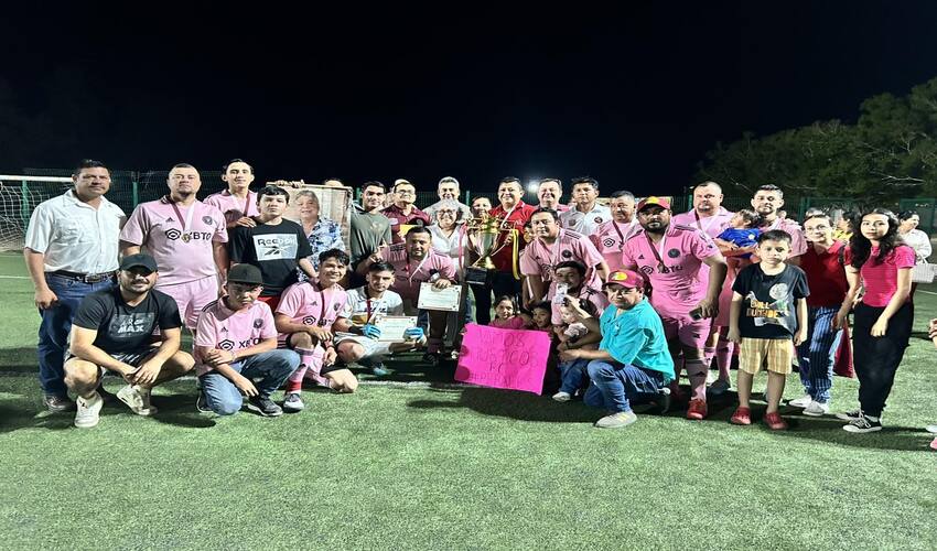 ¡Felicidades a los campeones de la Liga de Dependencias Municipal