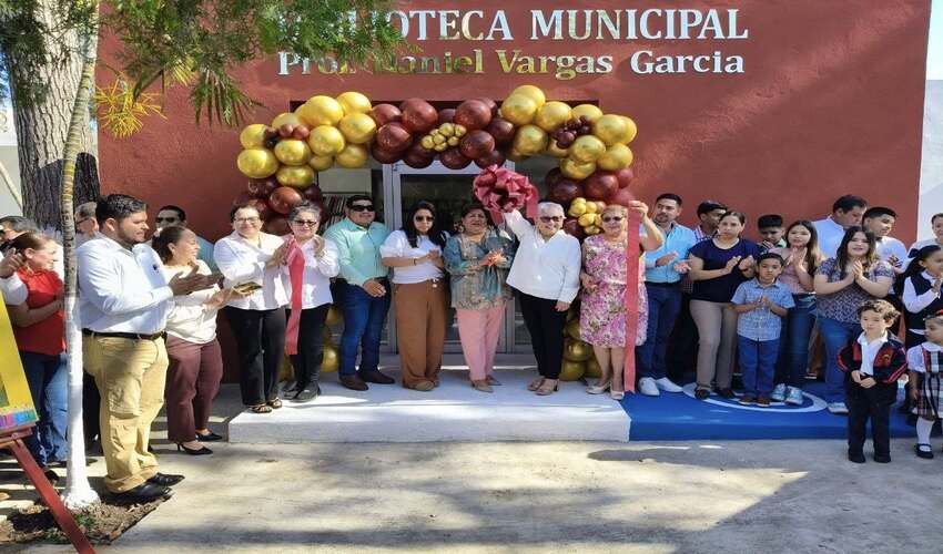 Inauguración de la Biblioteca Pública Municipal «Prof. Daniel Vargas García»