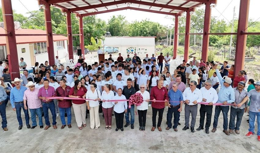 Inauguración de obra en el Ejido Francisco I. Madero