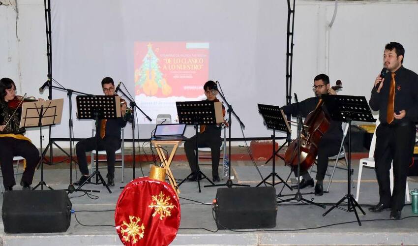 Ensamble de música navideña