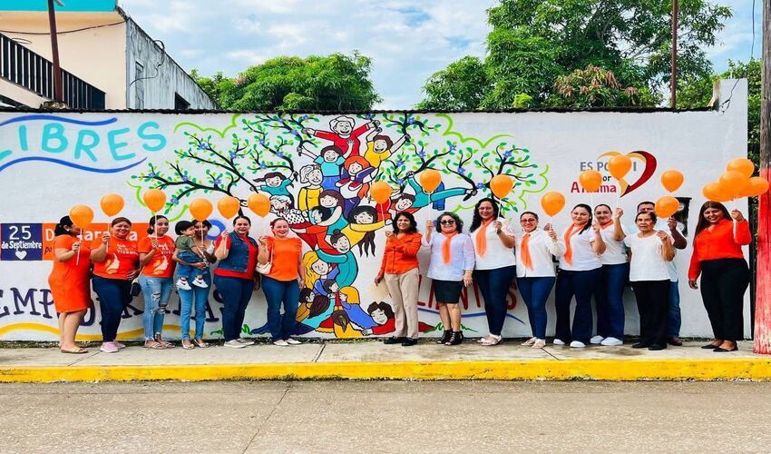 Aldama reafirma su compromiso por una vida libre de violencia contra mujeres y niñas