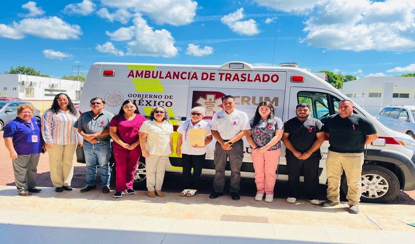 Llega a Aldama nueva ambulancia entregada por el Gobernador del Estado