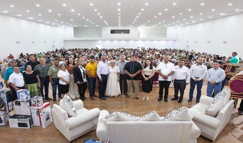 Aldama Rinde Homenaje al Magisterio en el Inicio de la Celebración del Día de la Maestra y el Maestro